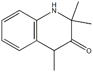 2,2,4-TRIMETHYL-1,2-DIHYDROQUINOLONE 结构式