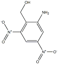 2-AMINO-4,6-DINITROBENZYLALCOHOL 结构式