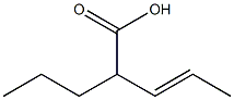 3-PENTENOICACID,2-N-PROPYL- 结构式