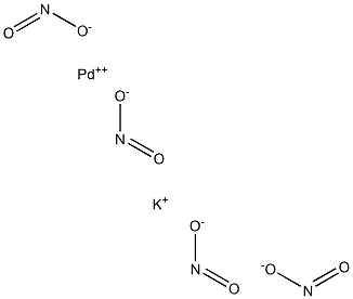 POTASSIUMPALLADIUMTETRANITRITE 结构式