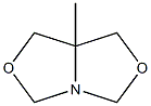 DIHYDRO-7A-METHYL-1H,3H,5H-OXAZOLO(3,4-C)OXAZOLE 结构式