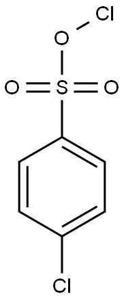 1,4-DICHLORBENZOLESULPHONATE 结构式