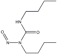 1,3-DIBUTYL-1-NITROSUREA 结构式