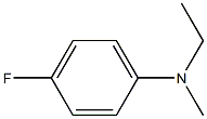 4-FLUORO-N-ETHYL-N-METHYLANILINE 结构式