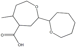4-METHYL-7-OXABICYCLOHEPTANE-3-CARBOXYLICACID 结构式