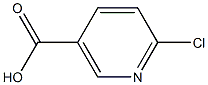 6-CHLORNICOTINICACID 结构式