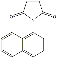 SUCCINIMIDE,N-(1-NAPHTHYL)- 结构式