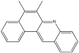 DIMETHYLBENZACRIDINE 结构式