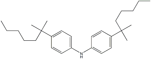 4,4'-DI-TERT-OCTYLDIPHENYLAMINE 结构式