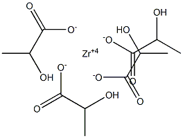 ZIRCONIUM(IV)LACTATE 结构式