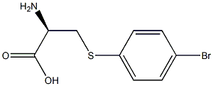 S-PARA-BROMOPHENYL-CYSTEINE 结构式