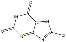 CHLOROXANTHINE 结构式