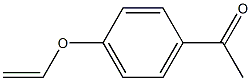 4-ACETYLPHENYLVINYLETHER 结构式