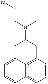 2,3-DIHYDRO-N,N-DIMETHYLPHENALEN-2-AMINEHYDROCHLORIDE 结构式