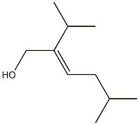 2-HEXEN-1-OL,2-ISOPROPYL-5-METHYL- 结构式