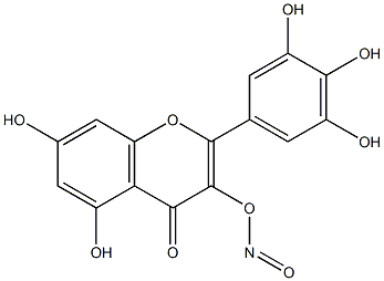 NITROSOMYRICETIN 结构式