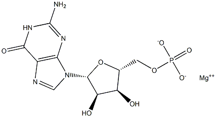 MAGNESIUMGUANYLATE 结构式