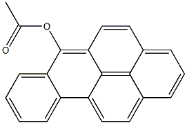 ACETOXYBENZO[A]PYRENE 结构式