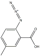 4-METHYLCARBOXYPHENYLAZIDE 结构式