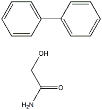 (BIPHENYL)GLYCOLAMIDE 结构式