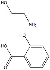 MONOETHANOLAMINESALICYLATE 结构式