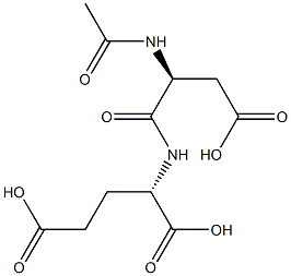N-ACETYL-ASPARTYLGLUTAMATE 结构式