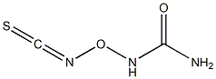 CARBAMIDOYLISOTHIOCYANATE 结构式