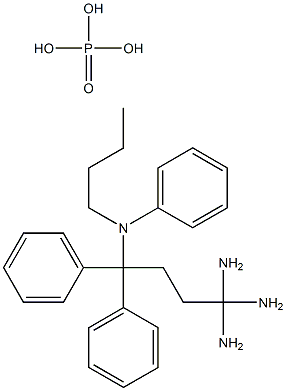 六正丁基三氨基三苯胺磷酸盐 结构式