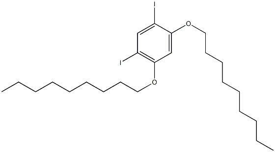 1,5-DIIODO-2,4-(DINONYLOXY)BENZENE 结构式