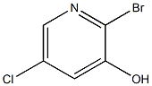 2-Bromo-5-chloro-3-hydroxypyridine 结构式