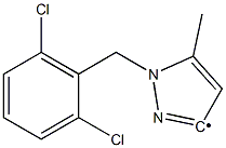 1-(2,6-Dichloro-benzyl)-5-methyl-1H-pyrazol-3-yl 结构式