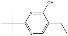 2-tert-butyl-5-ethylpyrimidin-4-ol 结构式