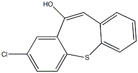10-Hydroxy-8-Chloro dibenzo
[b,f]thiepine 结构式