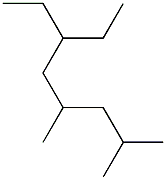 2,4-dimethyl-6-ethyloctane 结构式