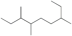 3,4,7-trimethylnonane 结构式