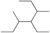 3,5-dimethyl-4-ethylheptane 结构式