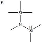 POTASSIUM HEXAMETHYLDISILAZANE 0.5M IN TOLUENE [154.2.24] 结构式