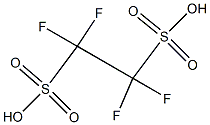 TETRAFLUOROETHANE-1,2-DISULFONIC ACID 结构式