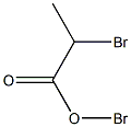 1,2-DIBROMOPROPANOIC ACID 结构式