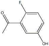 1-(2-FLUORO-5-HYDROXYPHENYL)ETHANONE 结构式