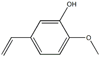3-羥-4-甲氧苯乙烯 结构式