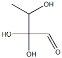 三羥丁醛 结构式