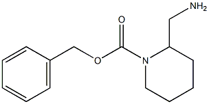 2-(Aminomethyl)-1-Cbz-piperidine 结构式