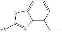 2-MERCAPTO-4-ETHYLBENZOTHIAZOLE 结构式