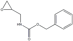 N-CBZ-3-AMINO-1,2-EPOXYPROPANE 结构式