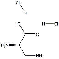 (R)-2,3-Diaminopropanoic acid dihydrochloride 结构式
