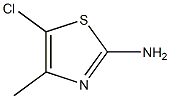 2-Amino-5-chloro-4-methylthiazole 结构式