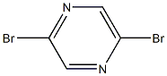 3,6-Dibromopyrazine 结构式
