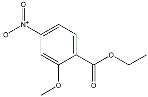 ETHYL 2-METHOXY-4-NITROBENZOATE 结构式