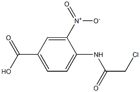 4-[(CHLOROACETYL)AMINO]-3-NITROBENZOIC ACID 结构式